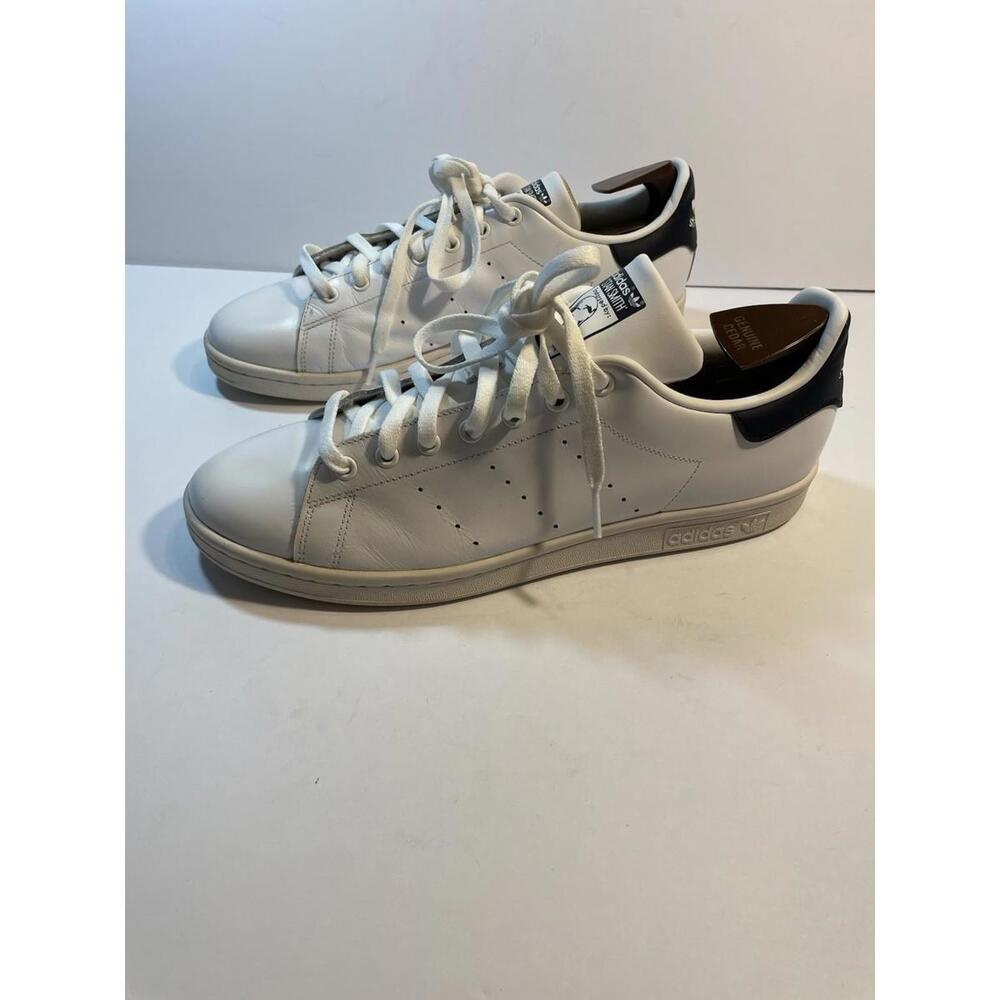 Adidas Stan Smith Mens Size 12 Lace Up White Tennis Court Shoes APH281001